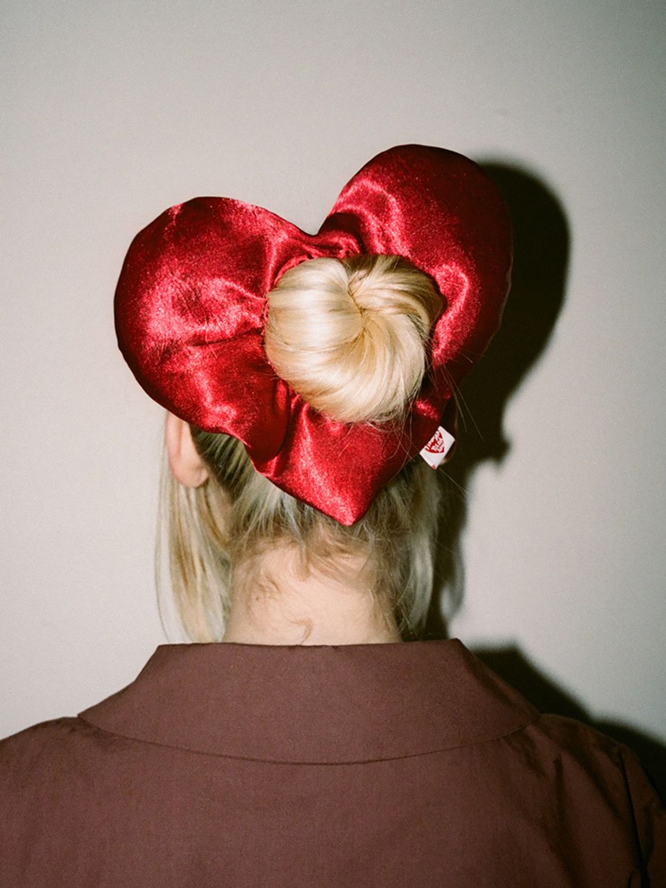 TILDA MA TILDA ♥ Brave Heart Scrunchie /追跡付 MUSINSA | TILDA MA TILDA Brave Heart Scrunch_Red