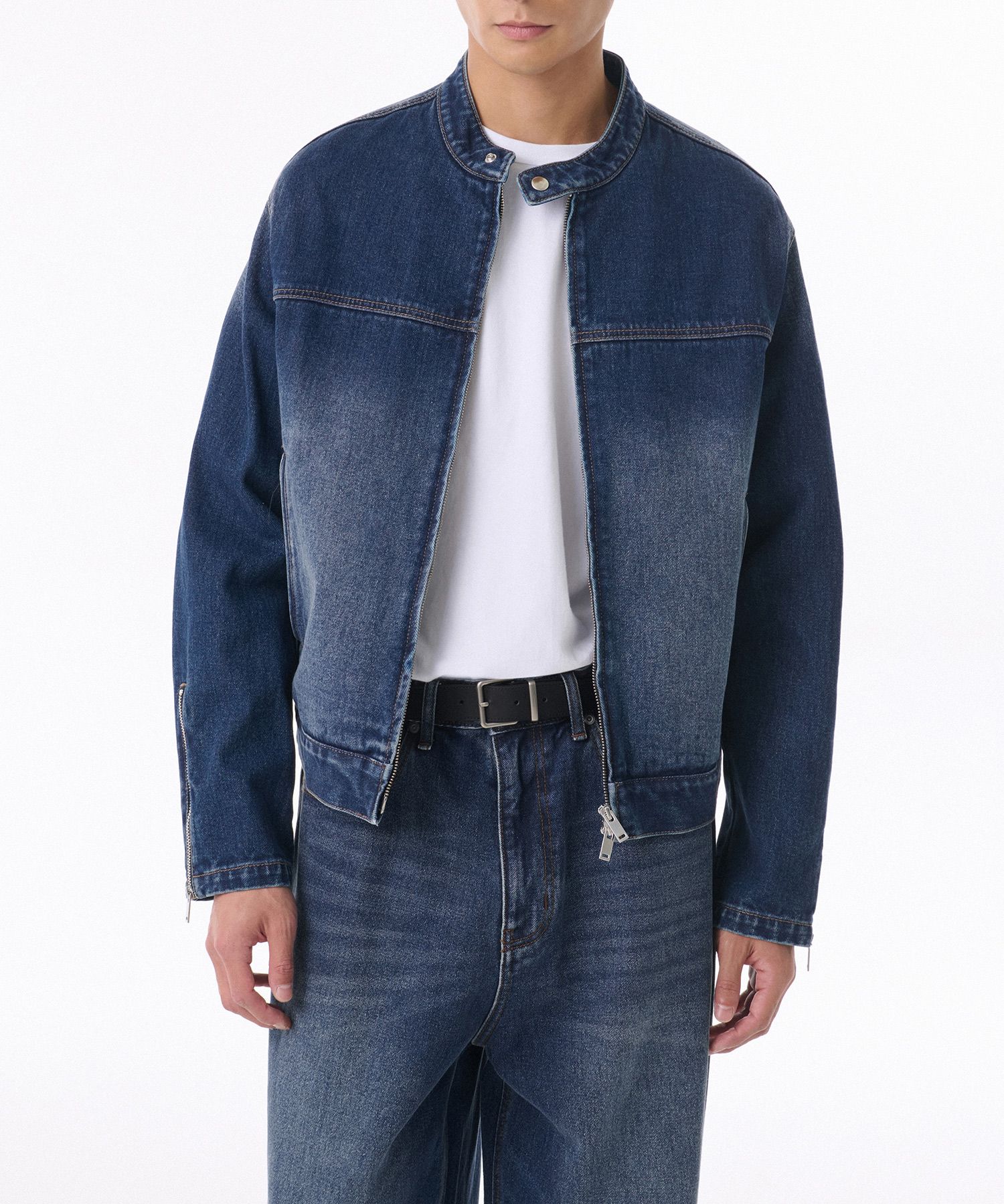 MUSINSA公式 | MUSINSA STANDARD デニムレーサージャケット