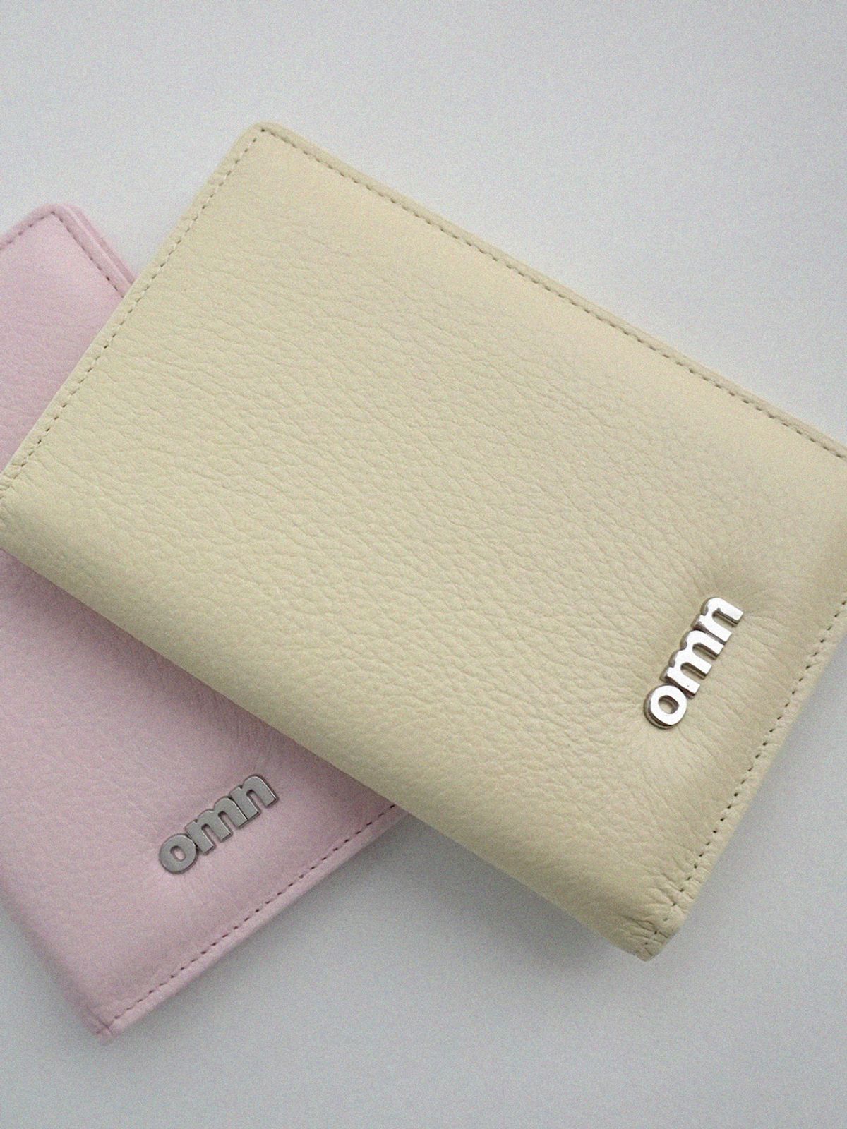 옴니포턴트(OMNIPOTENT) [Anti-Skimming]Memory passport wallet _Lemon butter