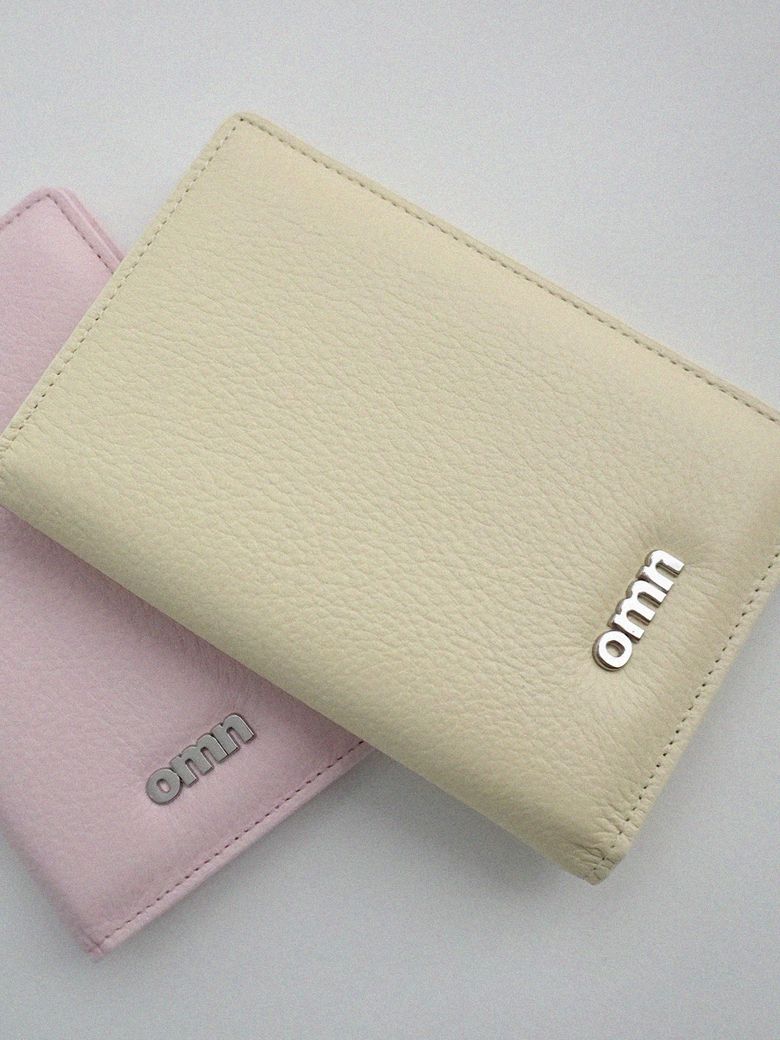 [Anti-Skimming]Memory passport wallet _Lemon butter