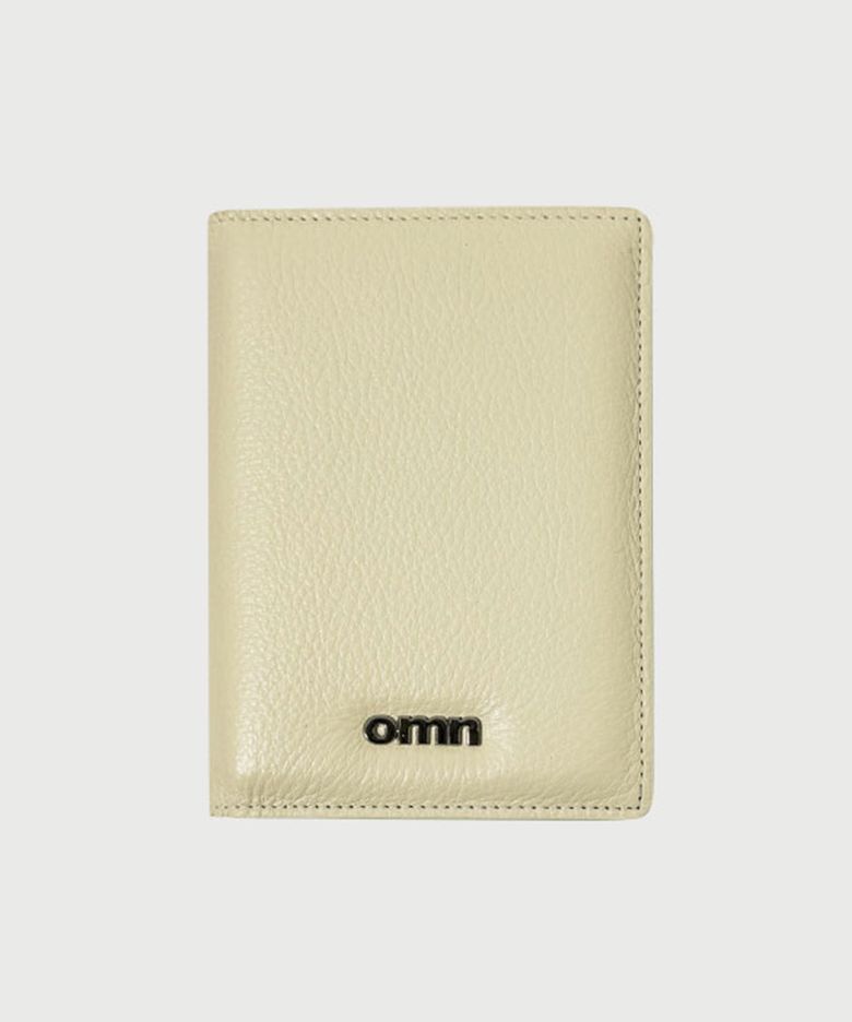 [Anti-Skimming]Memory passport wallet _Lemon butter