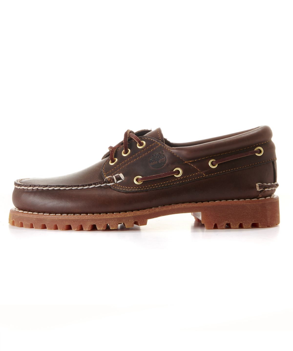 팀버랜드(TIMBERLAND) [ICON] (남성) 클래식 3아이 보트슈즈 - 브라운 / 30003-214