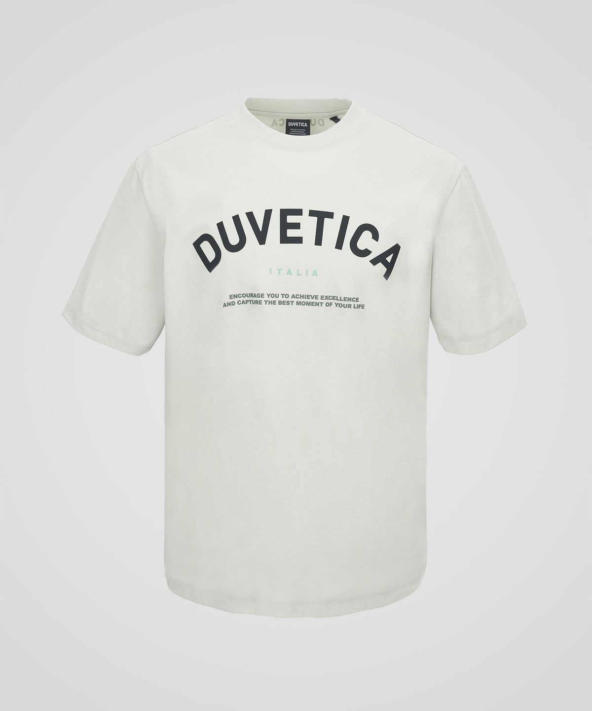듀베티카(DUVETICA) 호에 M(다크 카키)(남성 반팔 티셔츠)