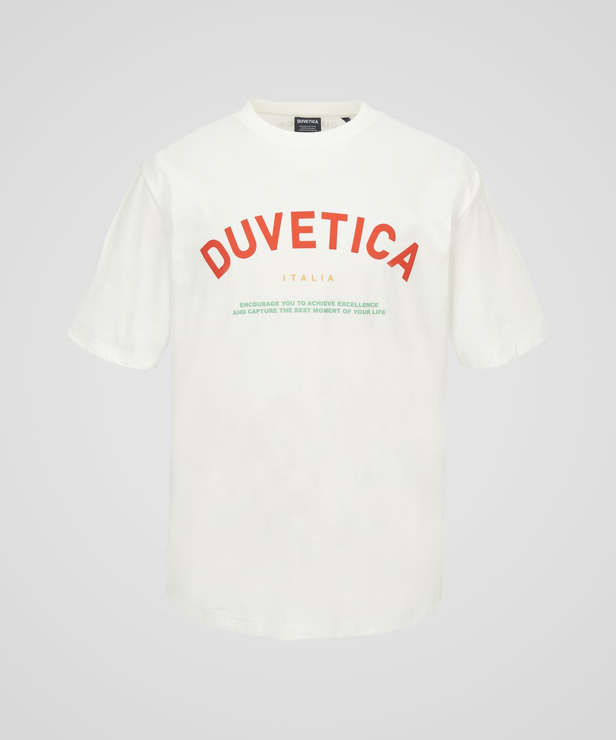 듀베티카(DUVETICA) 호에 M(라이트 아이보리)(남성 반팔티셔츠)
