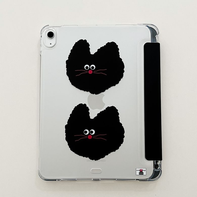 black cat iPad case (아이패드 케이스)