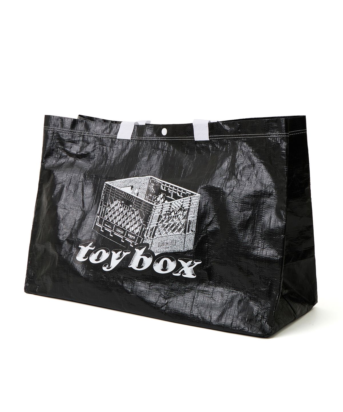 디미토(DIMITO) TOYBOX (DIMITO x HIBROW) SHOPPER BAG BLACK
