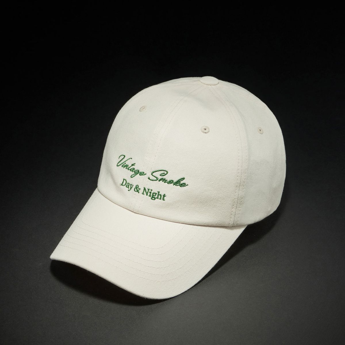 빈스모크(VINSMOKE) LETTERING BALLCAP [Ivory] SOFT