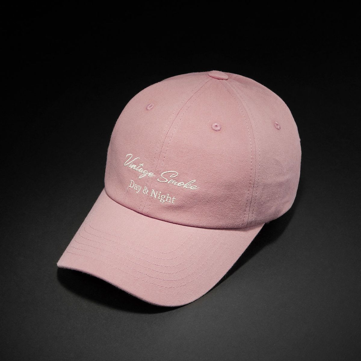 빈스모크(VINSMOKE) LETTERING BALLCAP [PINK] SOFT