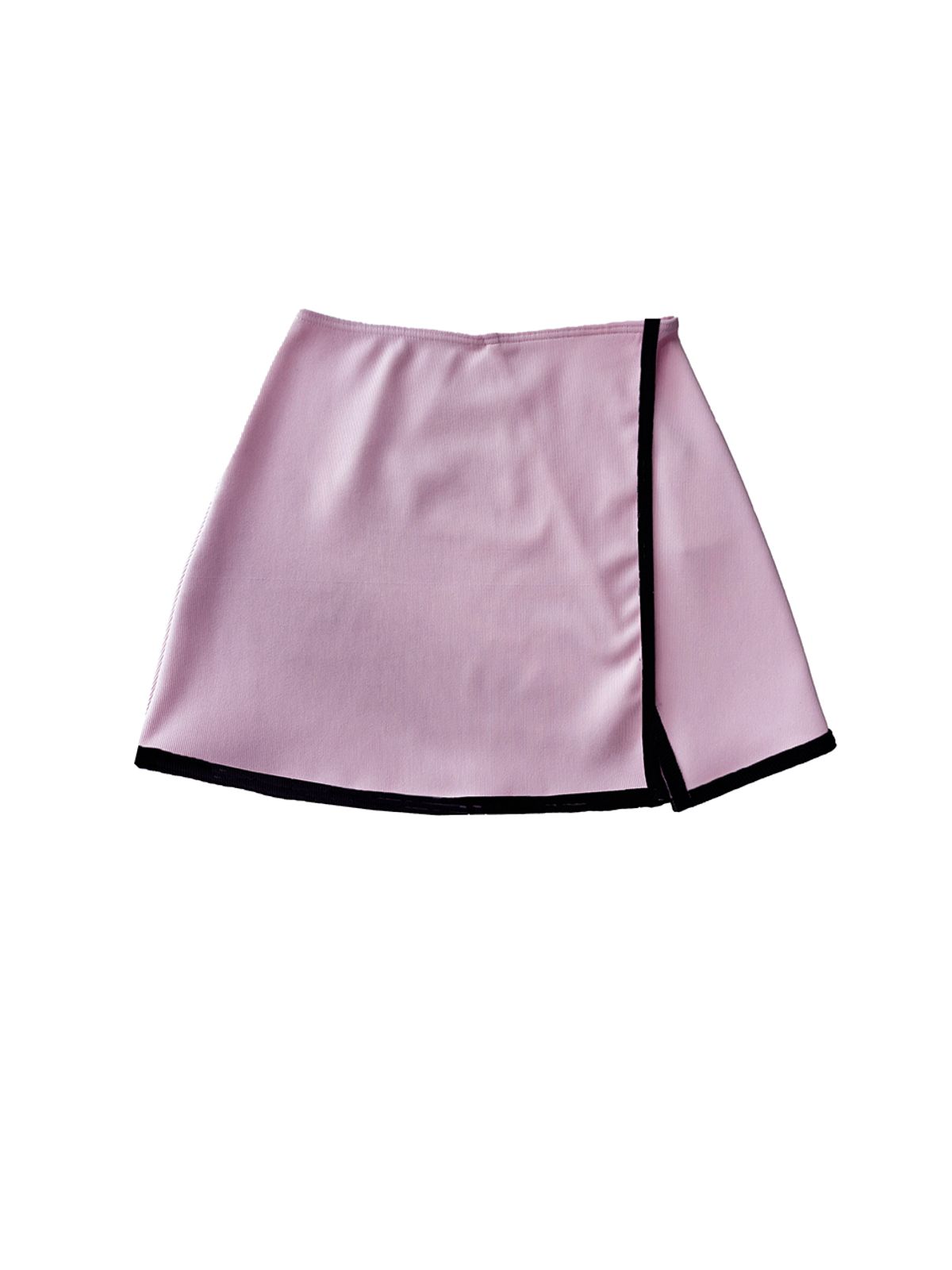 레브레브(REVE REVE) SLIT CONTRAST SKIRT PKBL