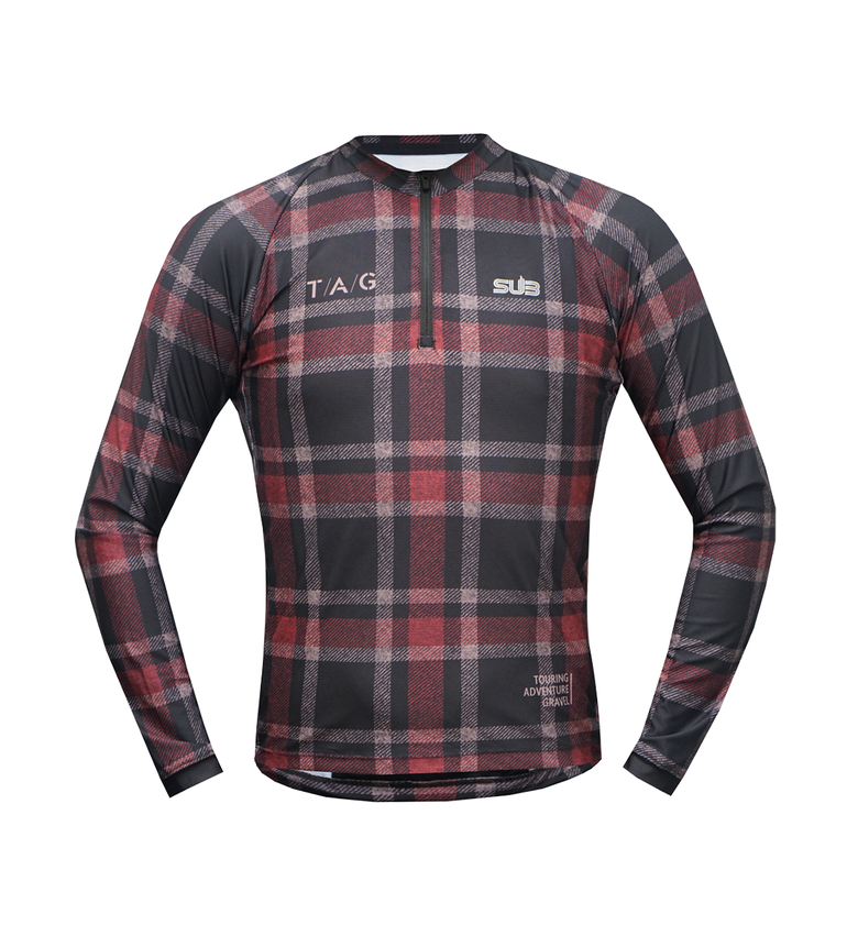 SUB GRAVEL T.A.G L/S 서브져지 그래블 L/S 져지-블랙