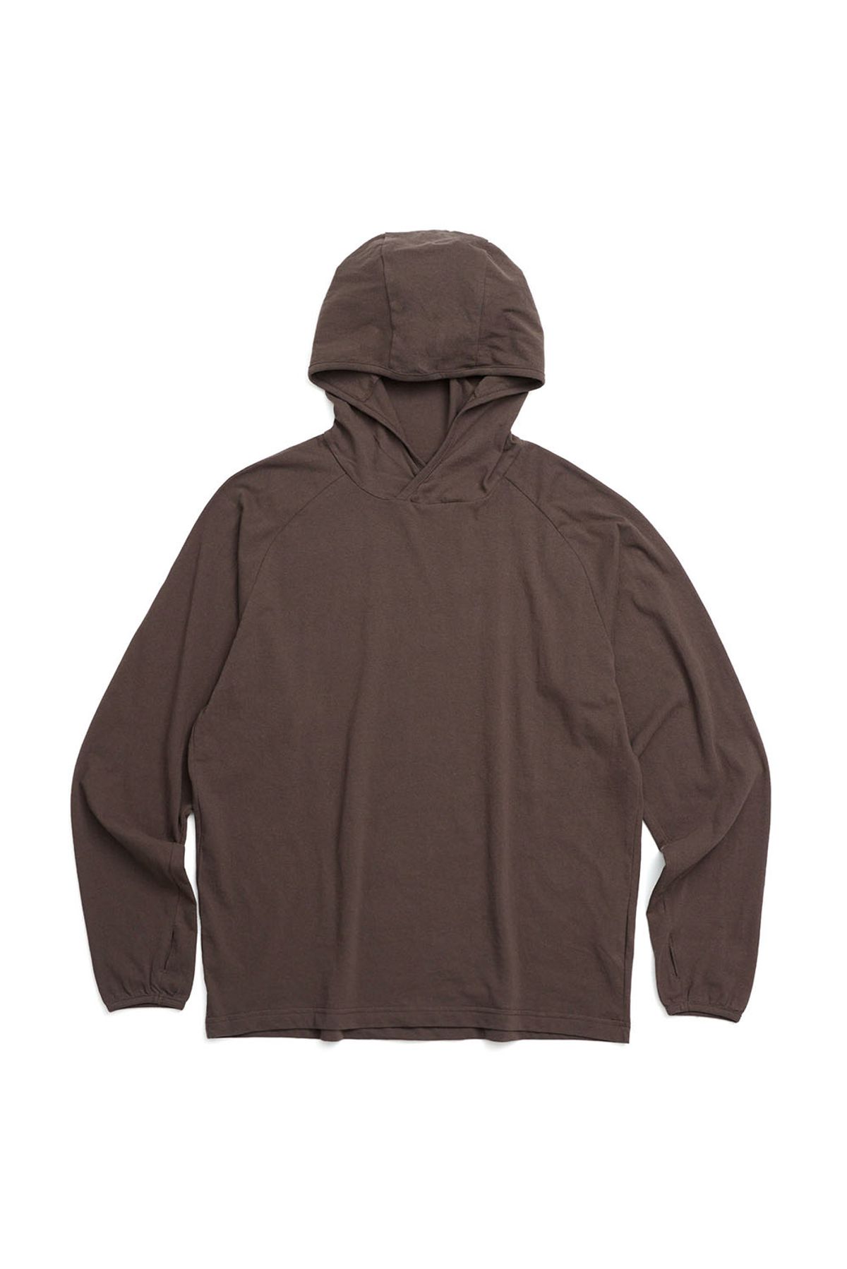 해칭룸(HATCHINGROOM) Base Hoodie Dark Brown