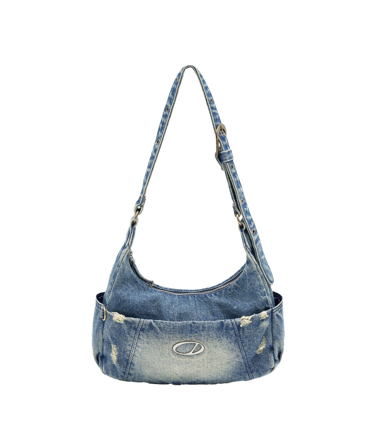 MUSINSA | ODDSTUDIO Odd Signature Denim Shoulder Bag