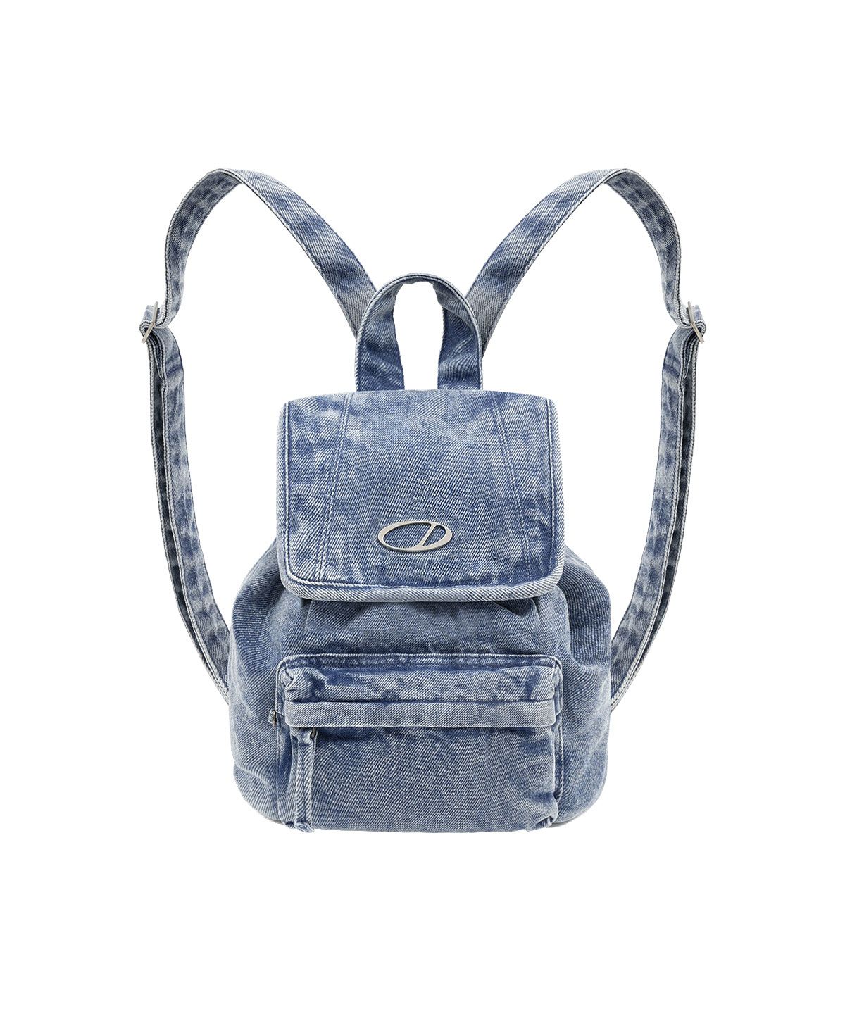 【Odd Studio】ODD Signature Small Denim Backpack - blue MUSINSA | ODDSTUDIO Odd Signature Small Denim Backpack