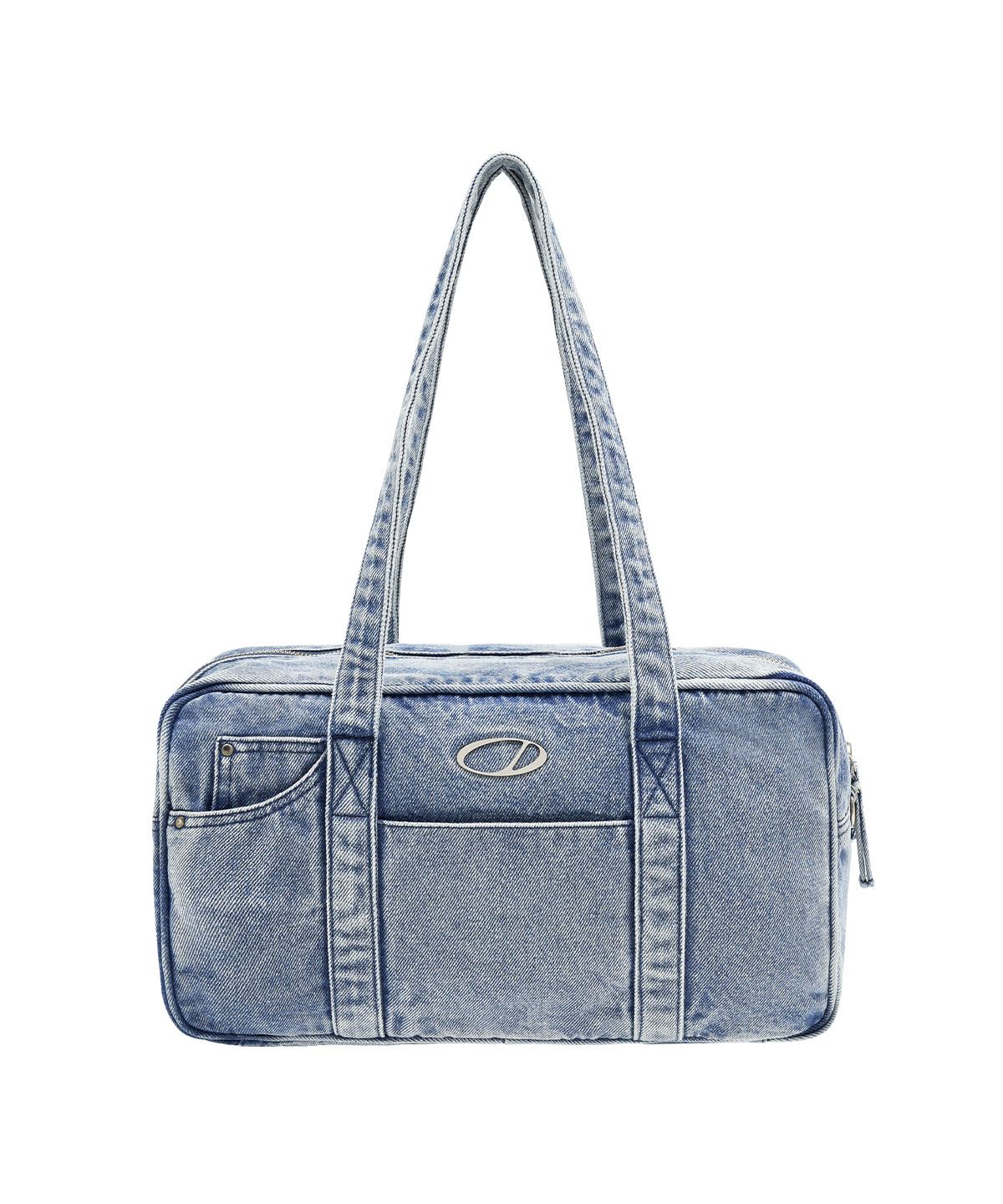 さらに100円引◆ODD STUDIO◆ODD Signature Denim Shoulder Bag MUSINSA | ODDSTUDIO Odd signature denim duffel bag
