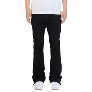 젯 블랙 플레어 팬츠