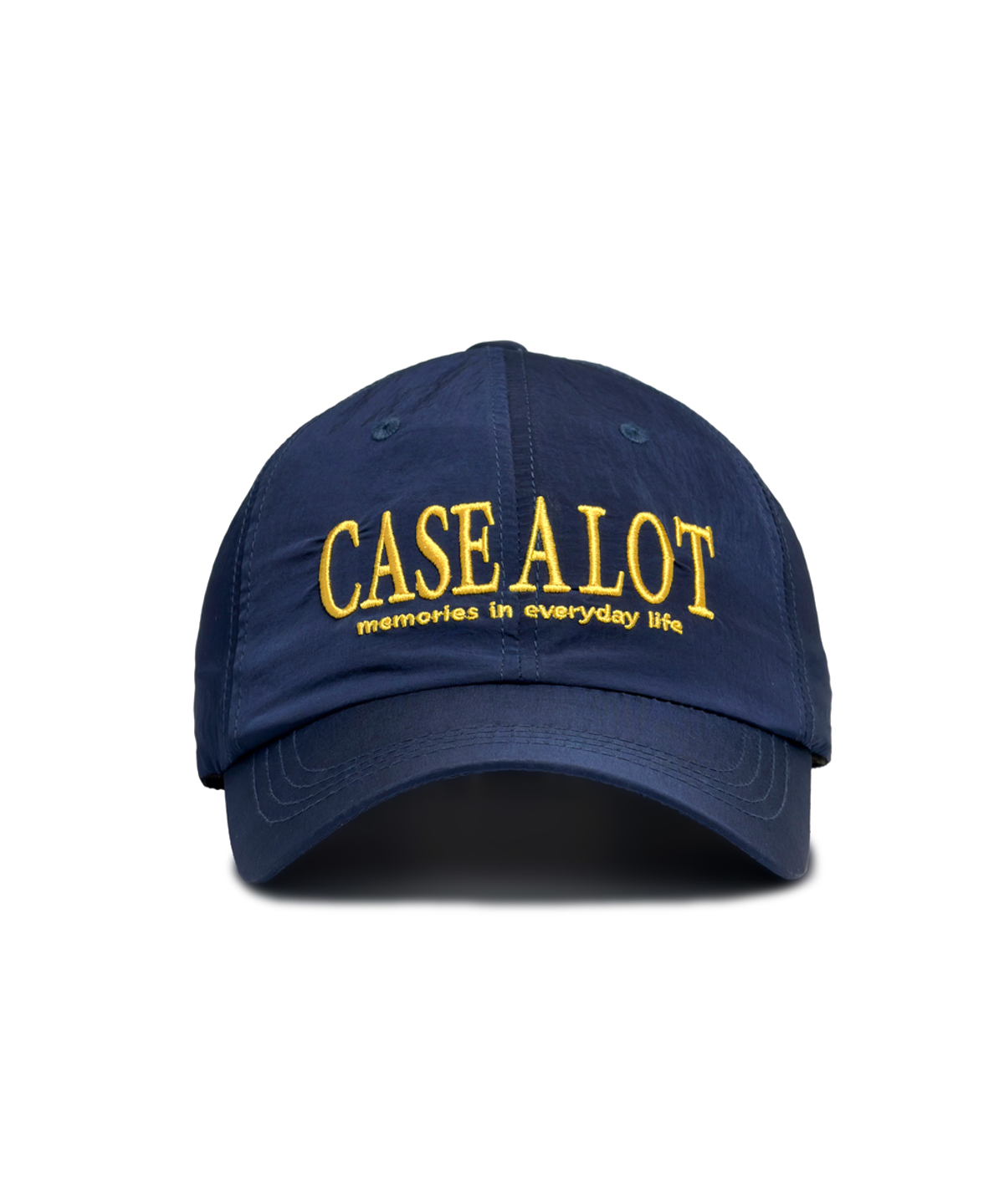 케이스어랏(CASE A LOT) Nylon ball cap - Navy