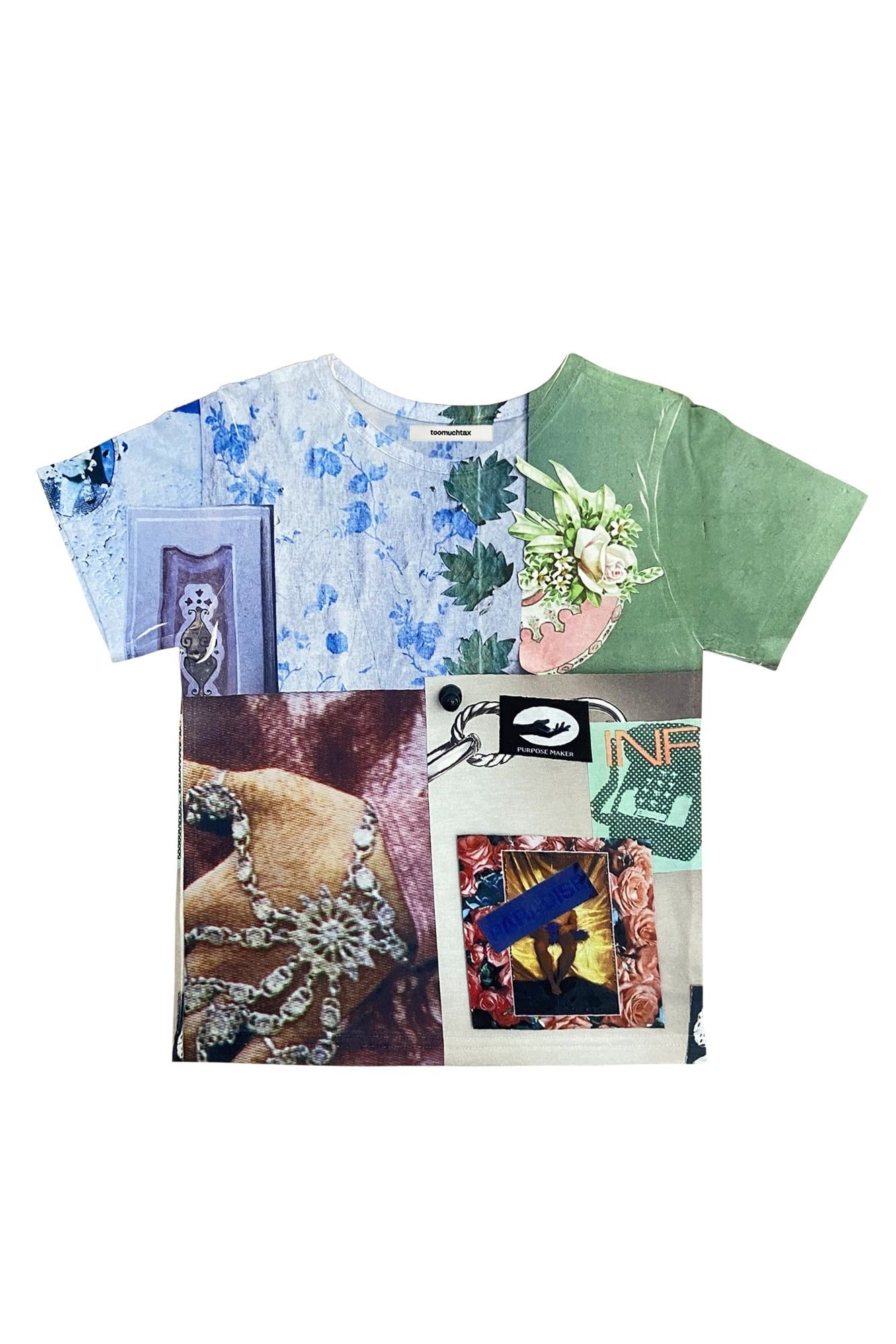 ◆TOOMUCHTAX◆ COLLAGE02 BABYT GREEN MIX MUSINSA | TOOMUCHTAX COLLAGE02 BABY-T (GREEN MIX)