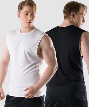 [2PACK] 기능성 오버핏 민소매 나시 짐웨어 AR-124