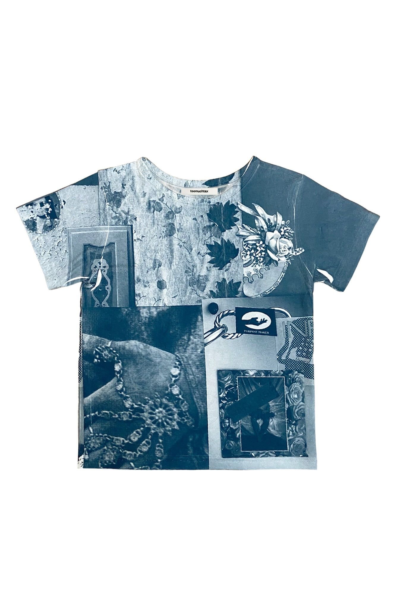 [TOOMUCHTAX] COLLAGE02 BABY-T /追跡付 MUSINSA公式 | TOOMUCHTAX COLLAGE02 BABY-T (NAVY)