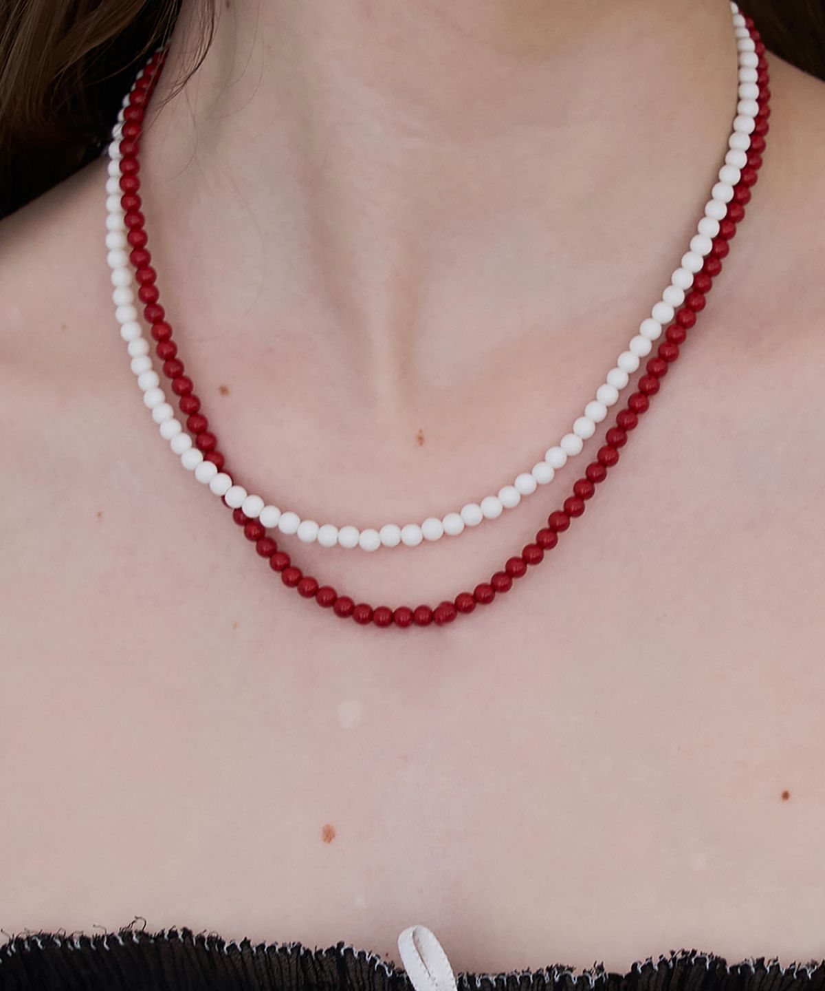 스틸 인스턴트(STILL INSTANT) Rose With Dew - Necklace 16 (2colors / 5sizes)