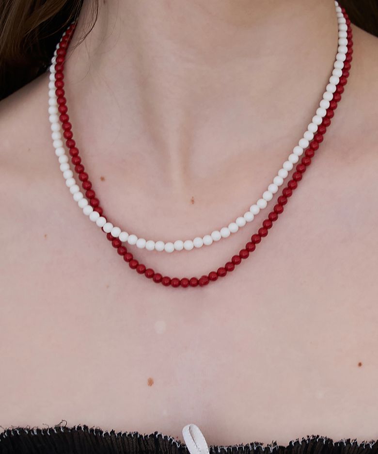 Rose With Dew - Necklace 16 (2colors / 5sizes)