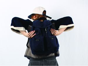 블루이 버니버니 백팩  네이비