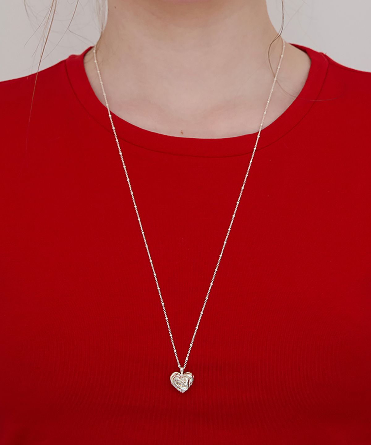 스틸 인스턴트(STILL INSTANT) Rose With Dew - Necklace 08