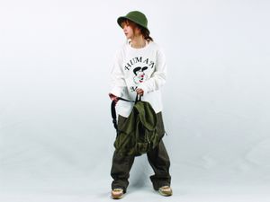 블루이 버니버니 백팩  카키