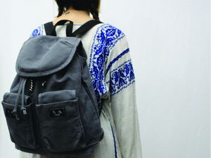 블루이 버니버니 백팩  그레이