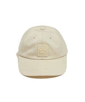 [오가프X동아일보] Donga Signature Logo Cap  Ivory