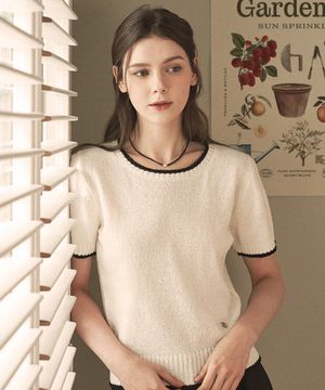 스프링클 부클 니트