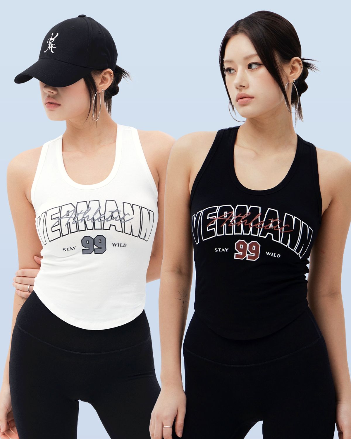 베르만 어패럴(VERMANN APPAREL) 우먼즈 99로고 탱크탑