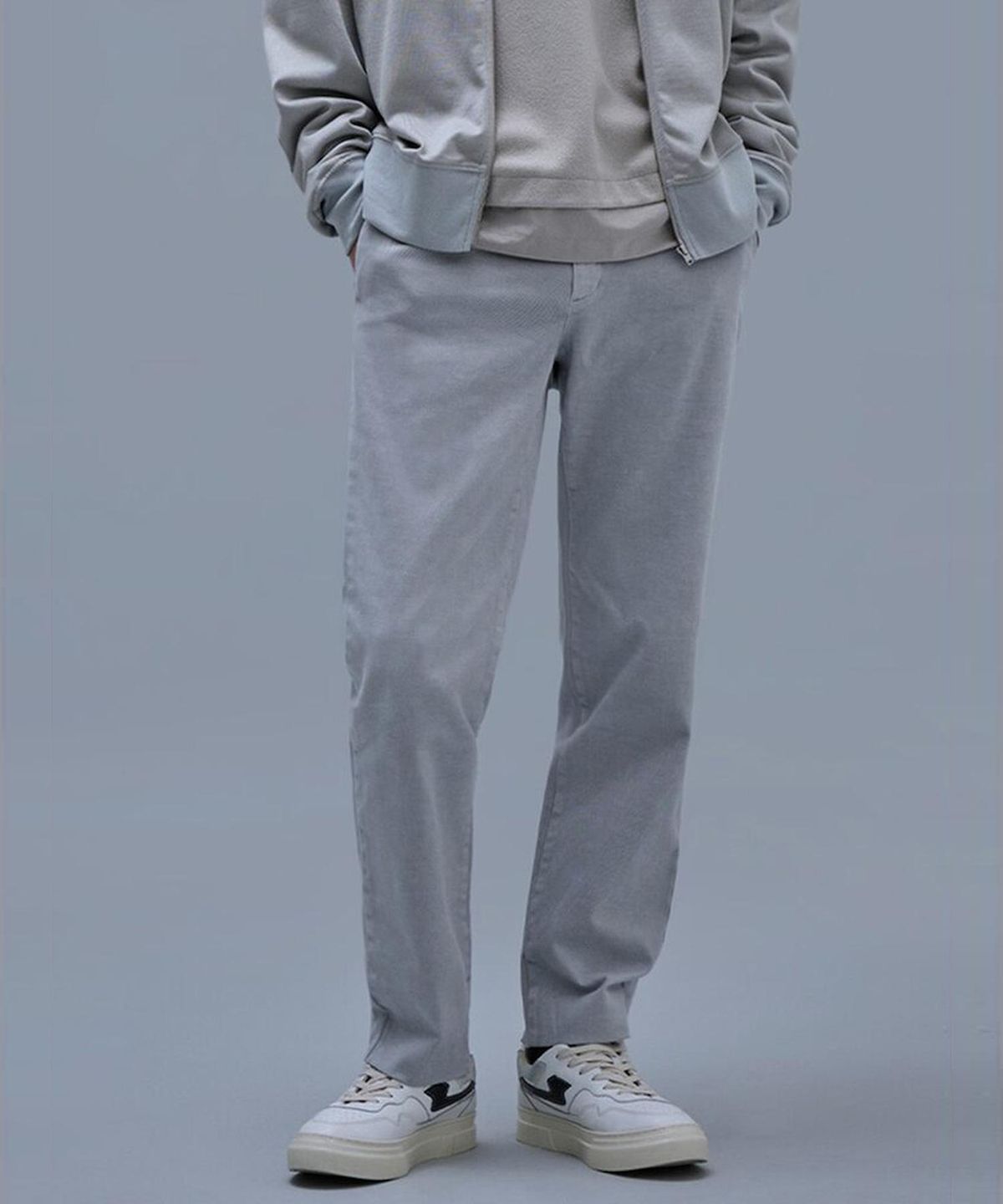 시프트지(SHIFT.G) Garment Dyed Slacks  Ivory