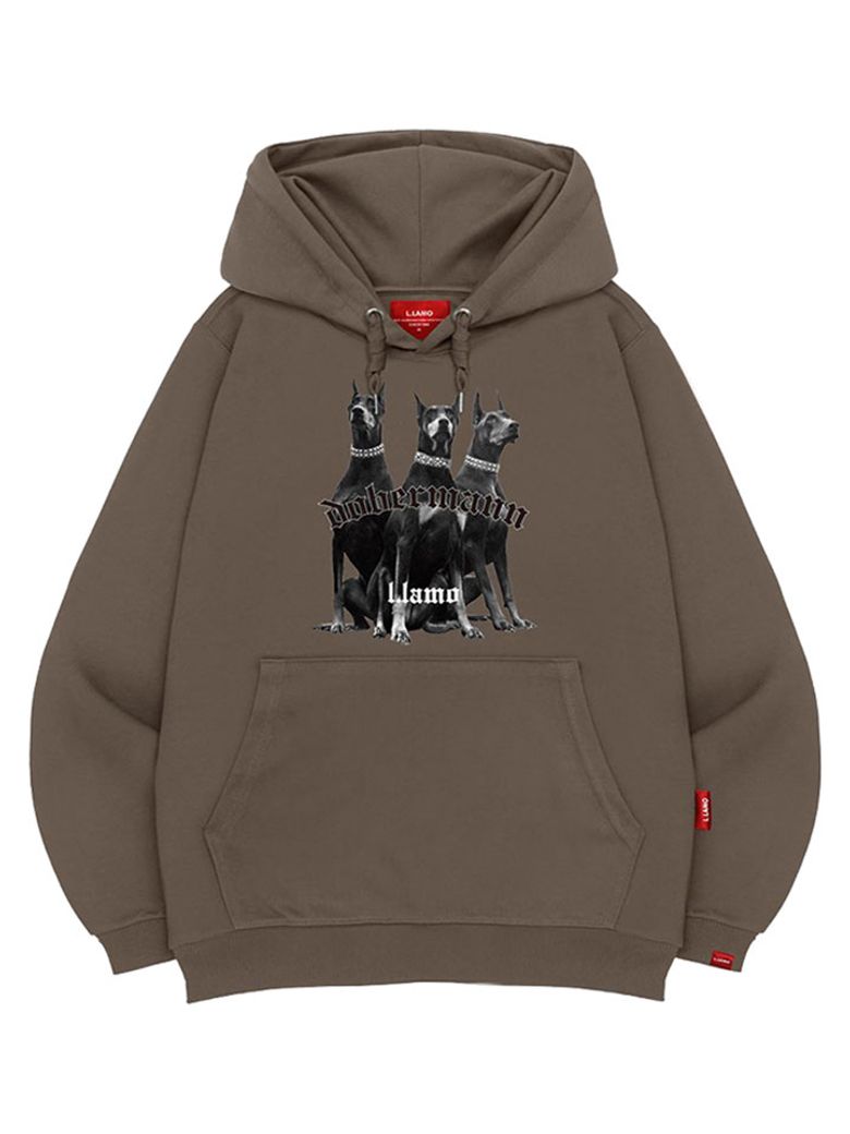 도베르만 후드티 남녀공용 빅사이즈 M~4XL