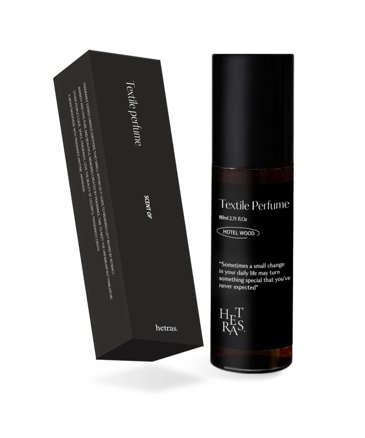 헤트라스 뷰티(HETRAS BEAUTY) 텍스타일퍼퓸 섬유향수 섬유탈취제 스프레이 80ml