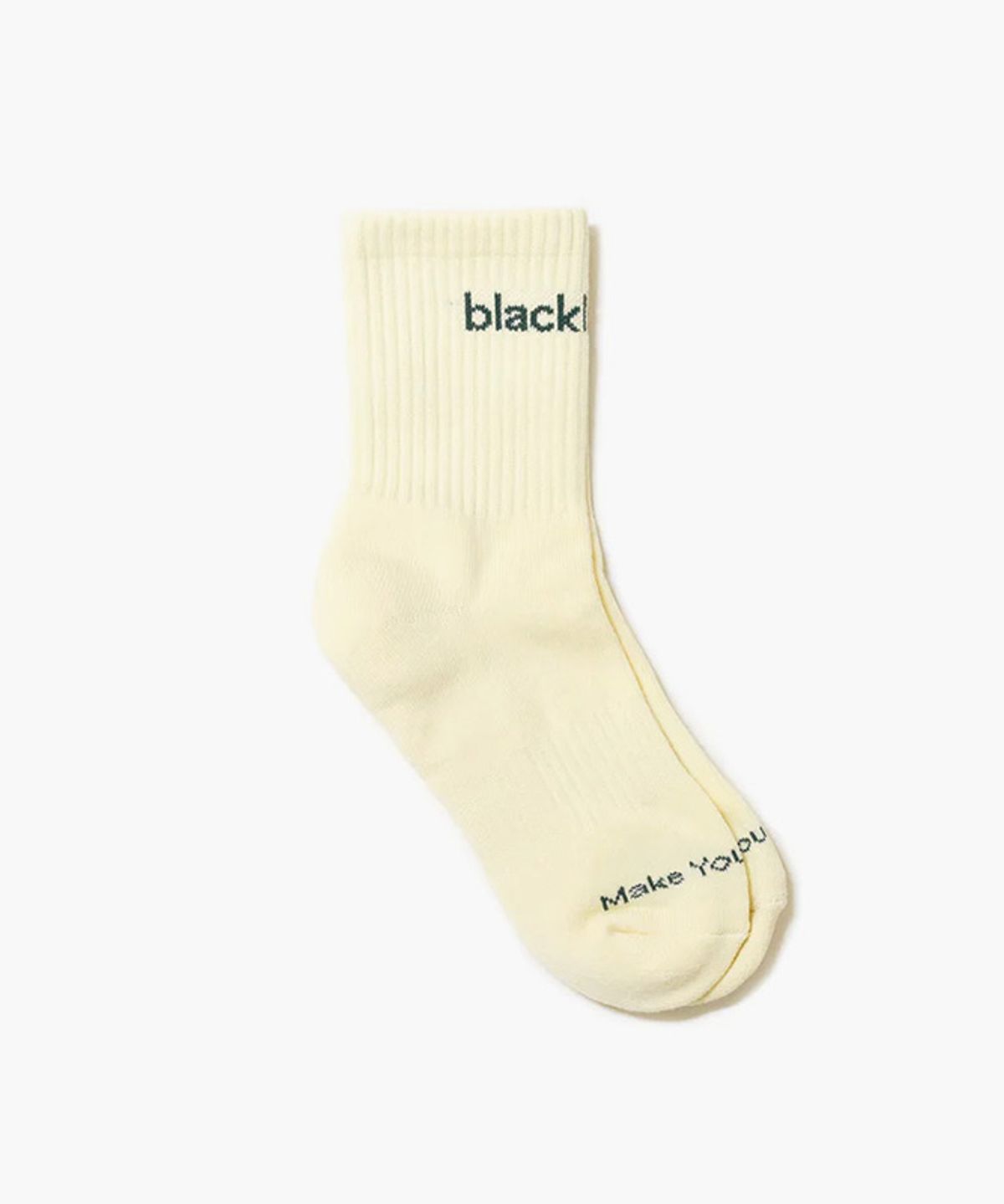 블랙볼드(BLACKBALLED) bbg 하이브리드 양말 CREAM