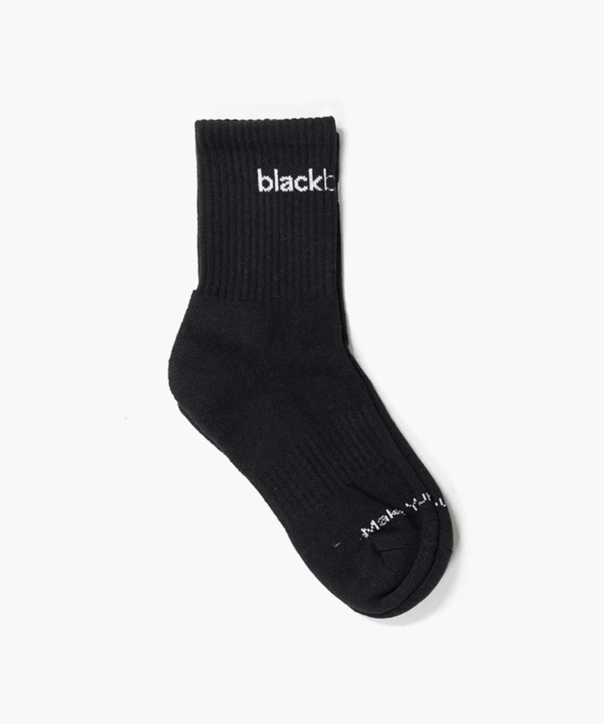 블랙볼드(BLACKBALLED) bbg 하이브리드 양말 BLACK