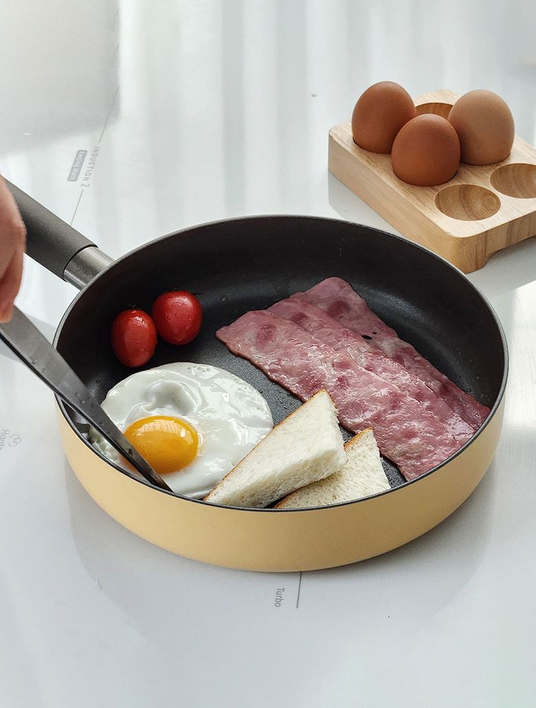 아르코 궁중팬 22cm(버터옐로우)