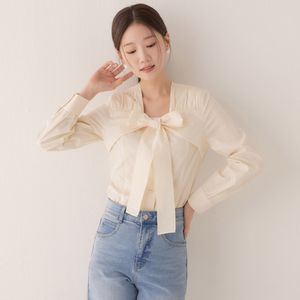 타이 슬림핏 블라우스(2colors)_RMBLE23R16