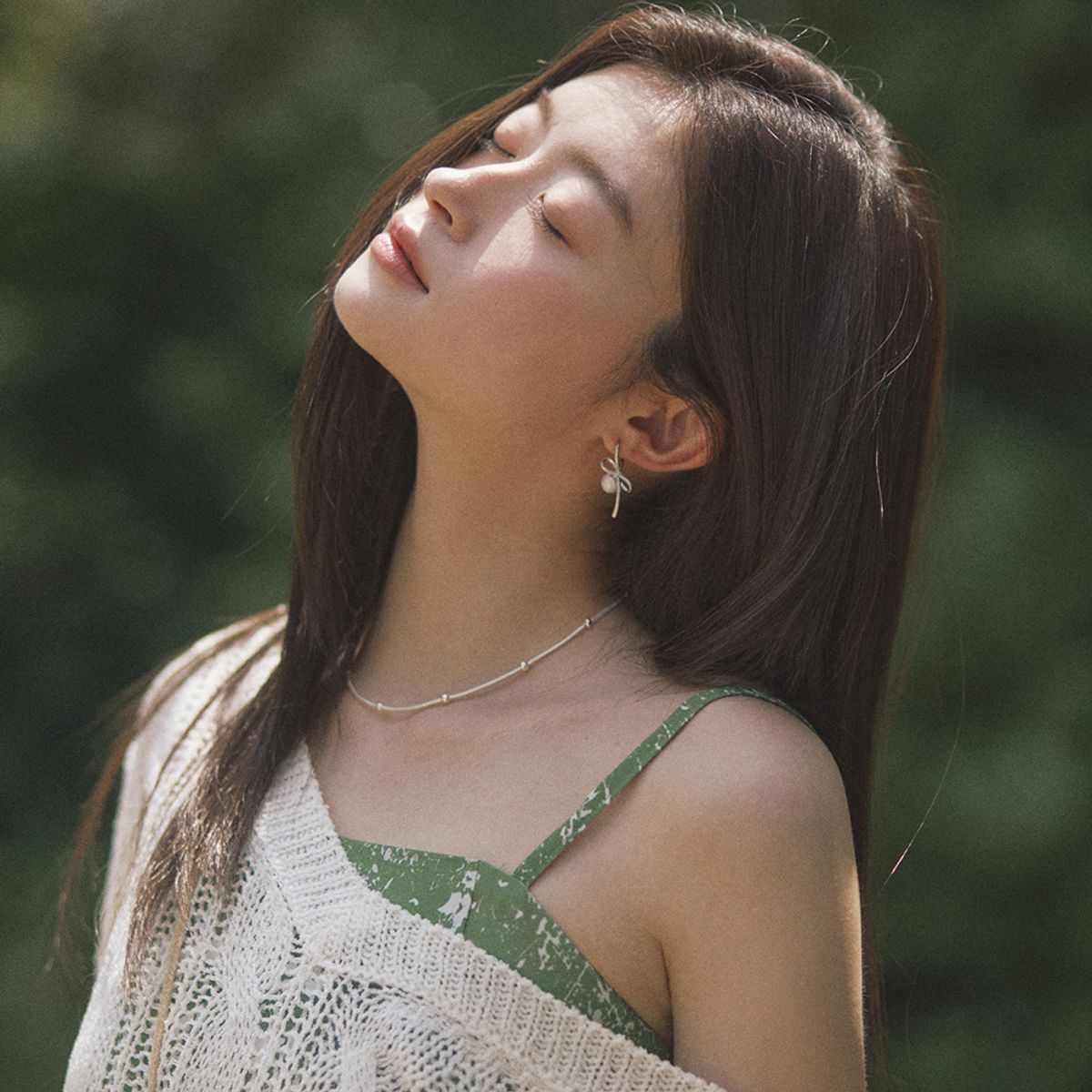 어다울(ADAUL) Larty ball necklace - silver
