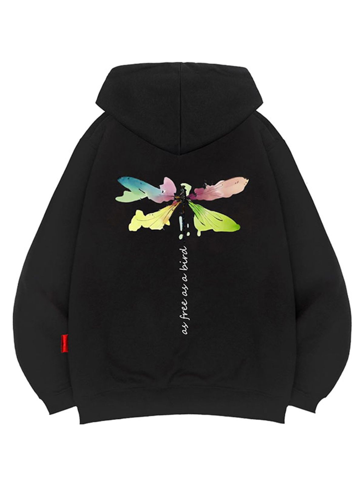 엘라모(LLAMO) 잠자리 후드티 남녀공용 빅사이즈 M~4XL