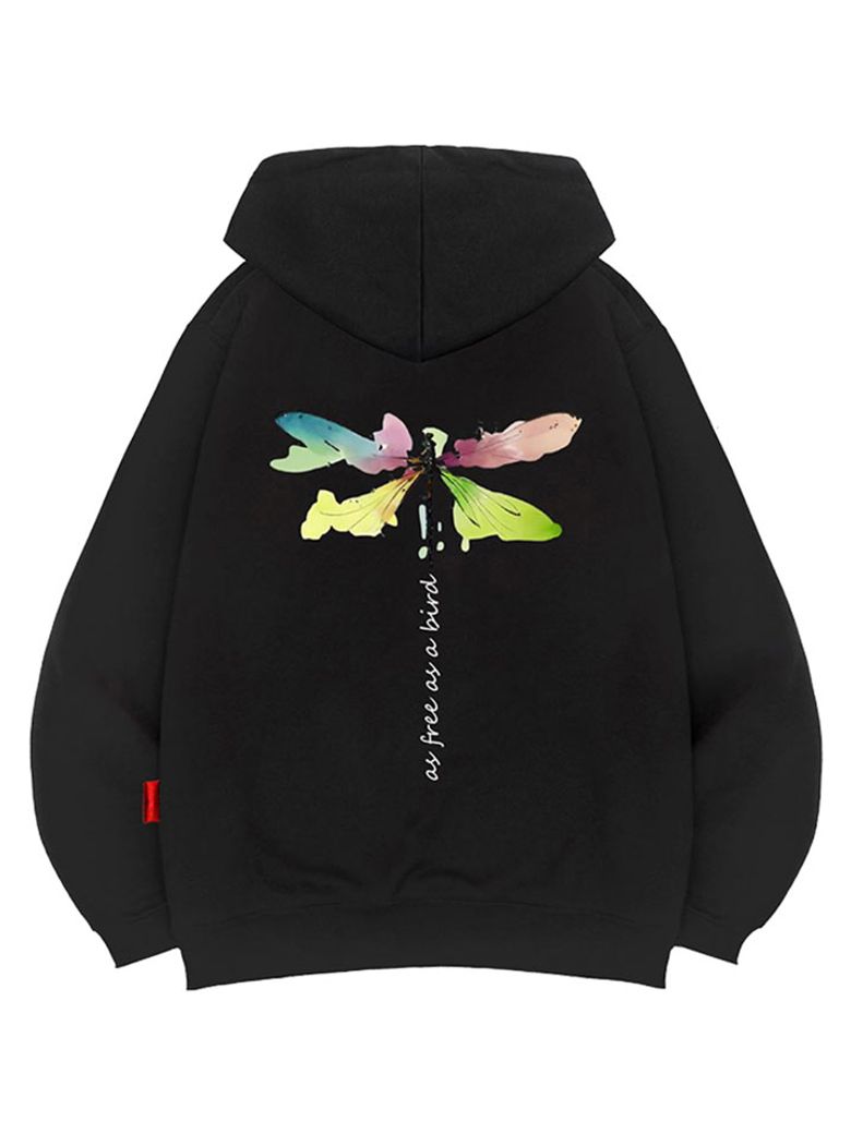잠자리 후드티 남녀공용 빅사이즈 M~4XL