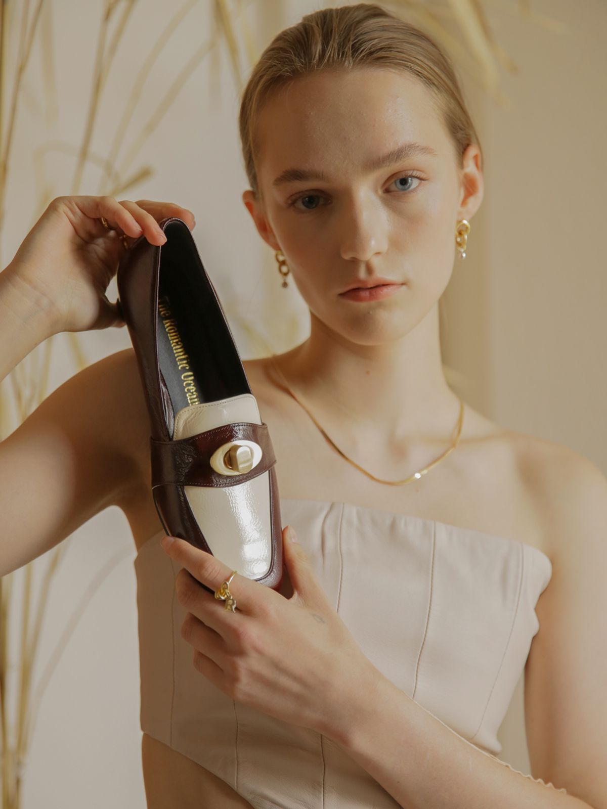 더 로맨틱 오션(THE ROMANTIC OCEAN) Retro loafer / 레트로 로퍼 (Milk brown)