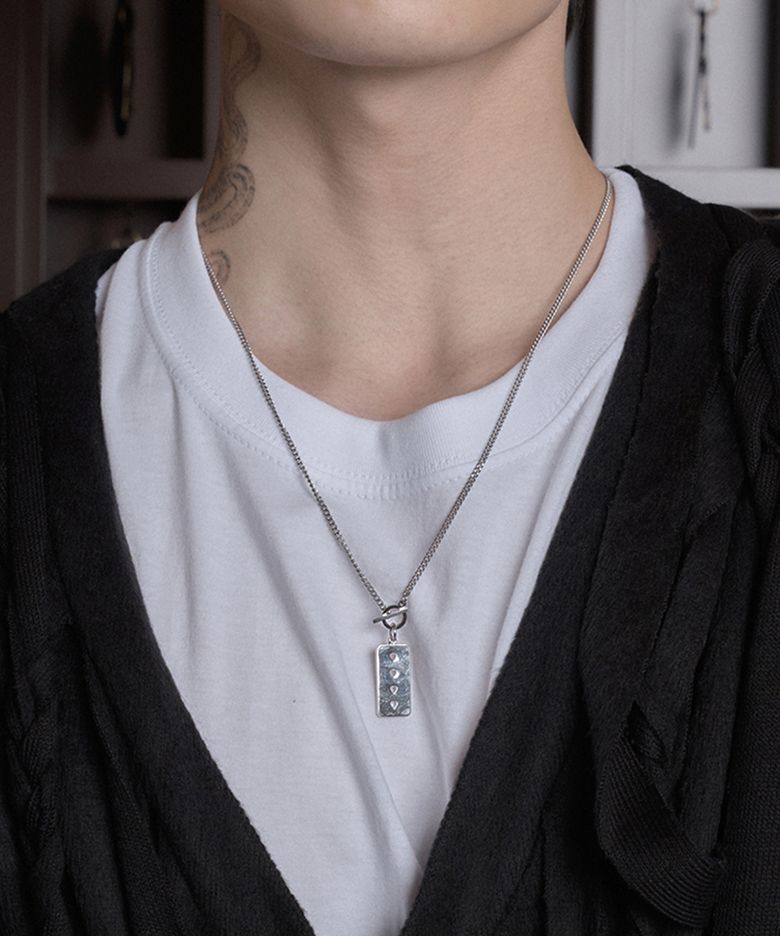Heart Toggle Bar Necklace