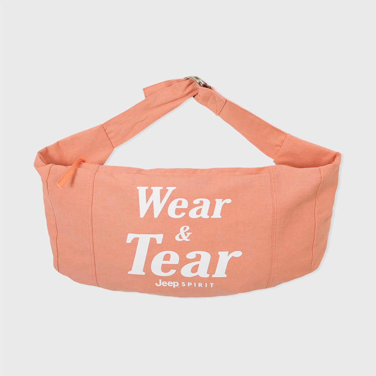 지프(JEEP) WEAR&TEAR Messenger Bag L/ORANGE (JN5GAF581LO)