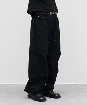 Jewelry Revet Double Knee Pants