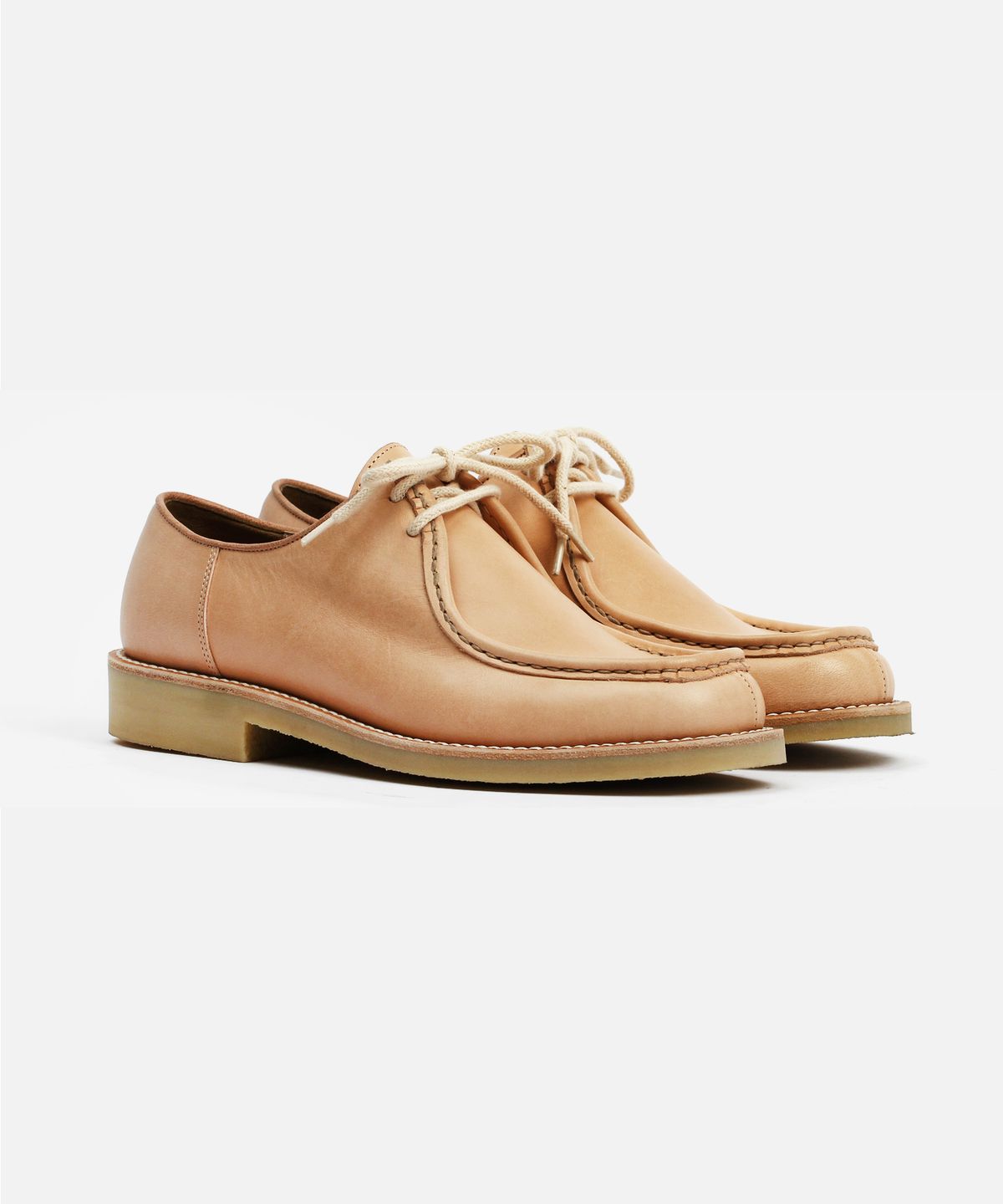 커스텀무드(CUSTOMMOOD) 카디스 베지터블 티롤리안 더비슈즈(natural beige)