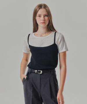 [W]뷔스티에레이어드니트 - 2color MYKT3286