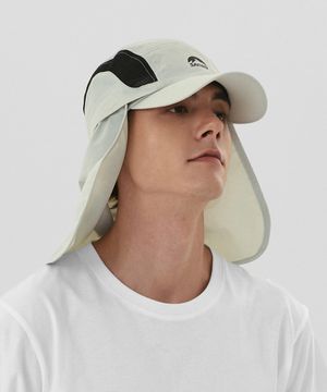 [UNISEX] 선쉐이드 나일론 볼캡 - 라이트그레이