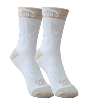 사계절 메리노울 삭스 아웃도어 양말 - 아이보리